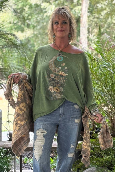 Be Free Top - Moon Glow