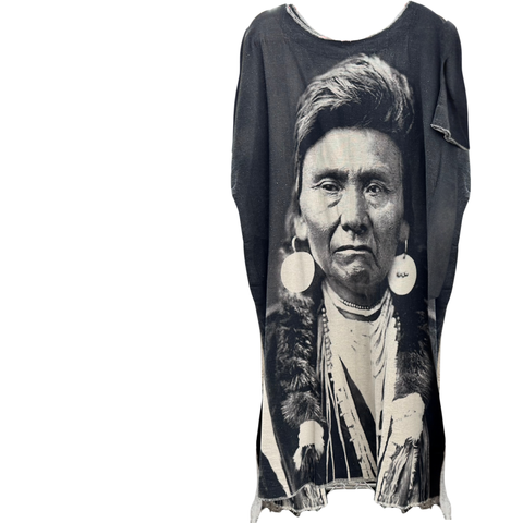 Kaftan Tunic Dress - Black