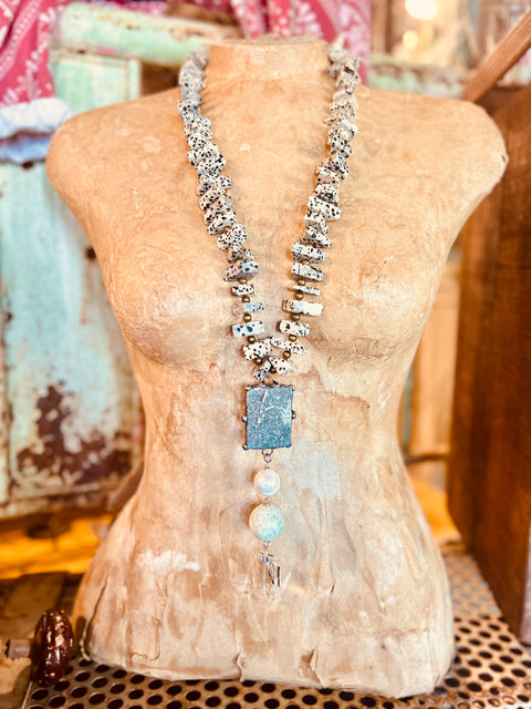 Dalmation Jasper Necklace
