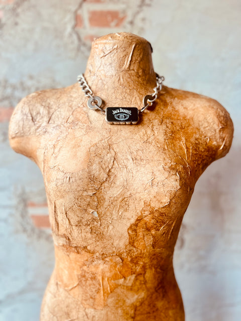 Jack Daniel's Domino Necklace