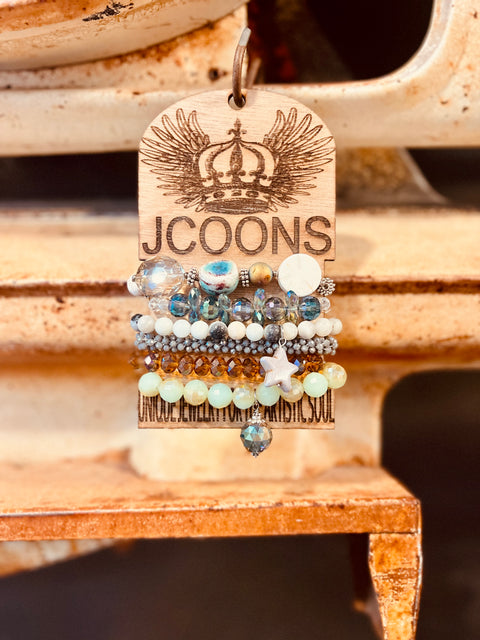 Large Arm Candy Stack- Beach Star