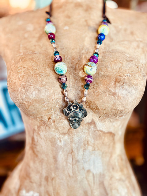 Sugar Skull Necklace