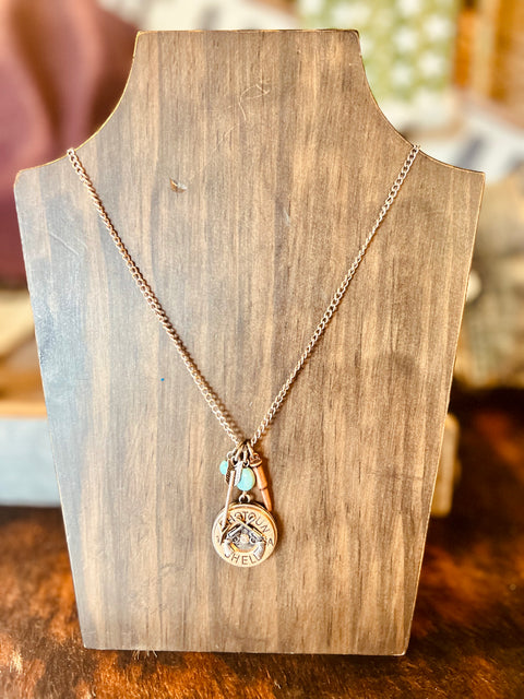 Shell Necklace & Earring Set