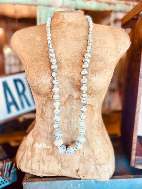 White Tibetan Necklace