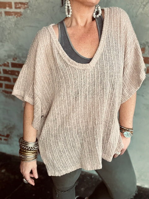 Deep V Neck Tunic