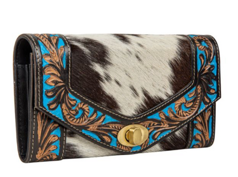 Night Gaze Hand-Tooled Wallet
