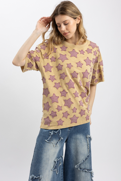 All The Stars Tee - Taupe