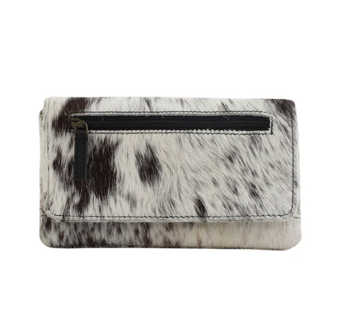Cookie Crunch Leather & Hair-on Wallet