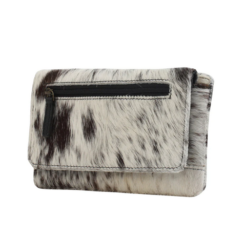 Cookie Crunch Leather & Hair-on Wallet