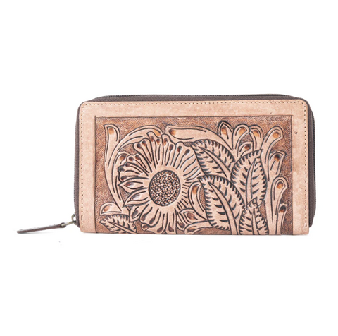 Brown Buds Wallet