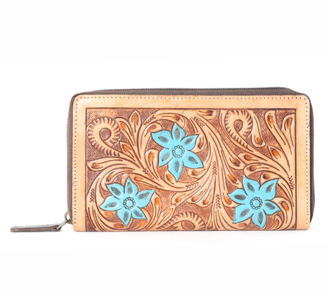 Blue Buds Wallet