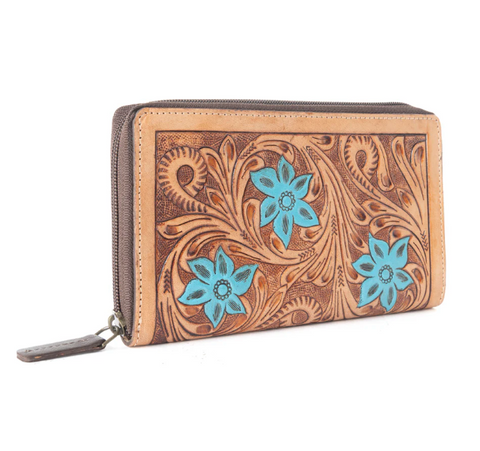 Blue Buds Wallet