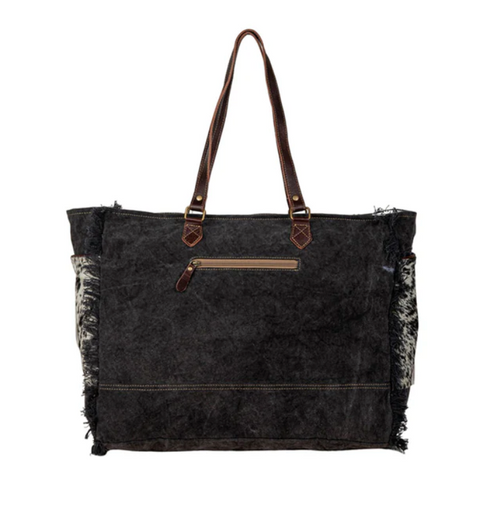 Rosalinda Cross Stitched Weekender Bag