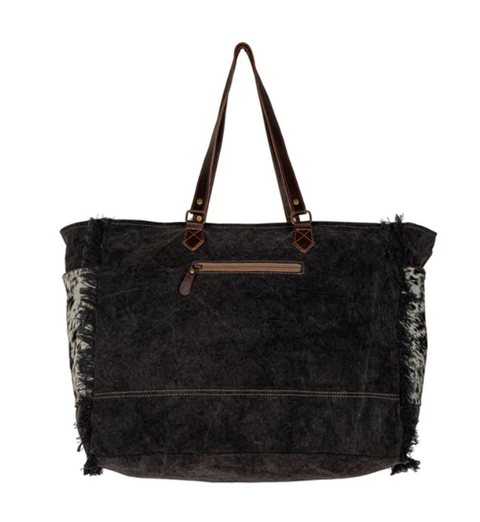 Rosalinda Cross Stitched Weekender Bag