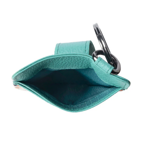 Taralongo Vista Credit Card Holder - White & Green