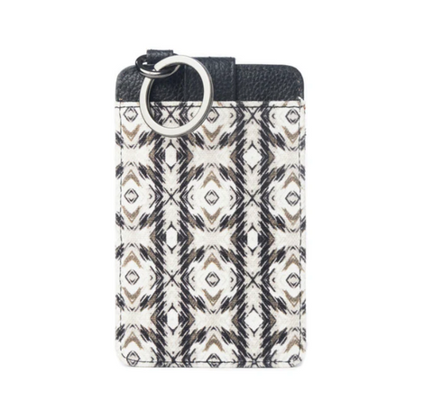 Taralongo Vista Credit Card Holder - Black & White