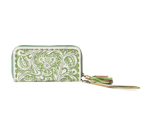 Miss Western Wallet - Green