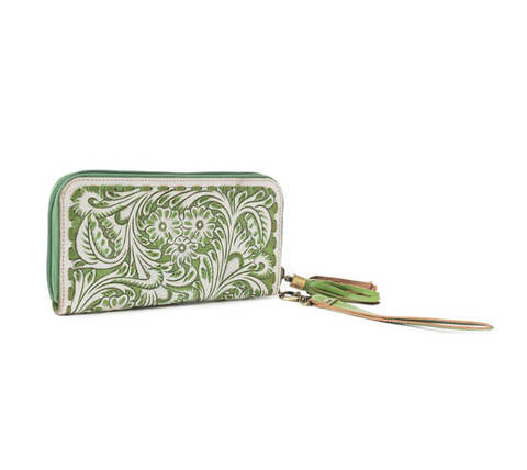Miss Western Wallet - Green