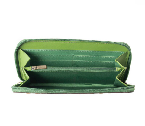 Miss Western Wallet - Green