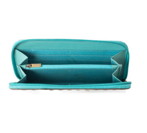 Miss Western Wallet - Blue