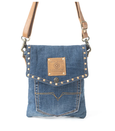 Dahlia Denim Crossbody Bag