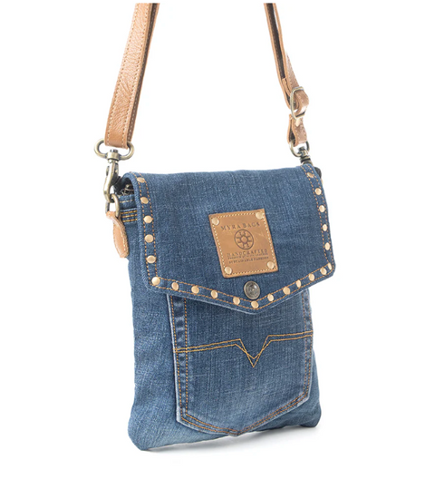 Dahlia Denim Crossbody Bag