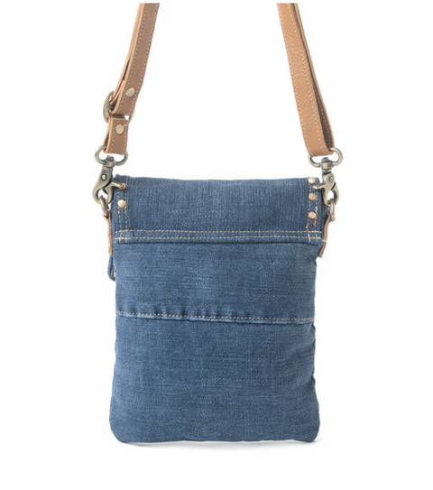 Dahlia Denim Crossbody Bag