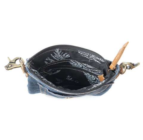 Dahlia Denim Crossbody Bag