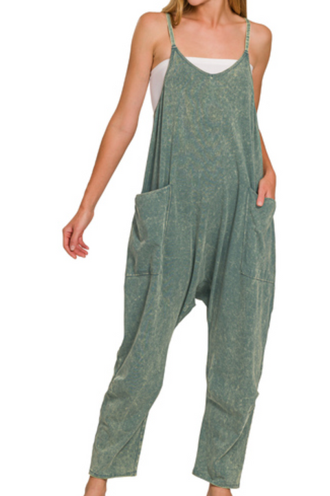 Casual Day Out Jumpsuit - Ash Jade