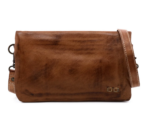 Cadence Wallet Crossbody - Tan Rustic