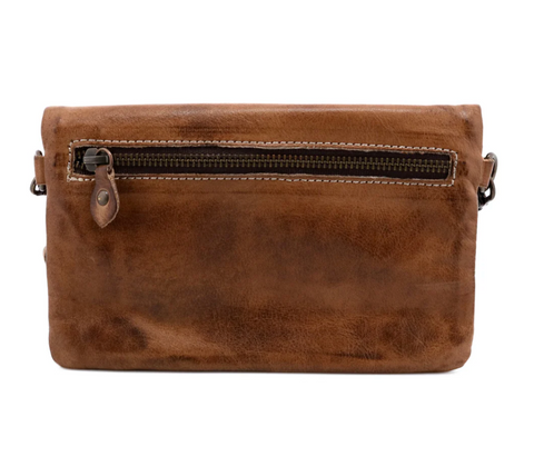 Cadence Wallet Crossbody - Tan Rustic