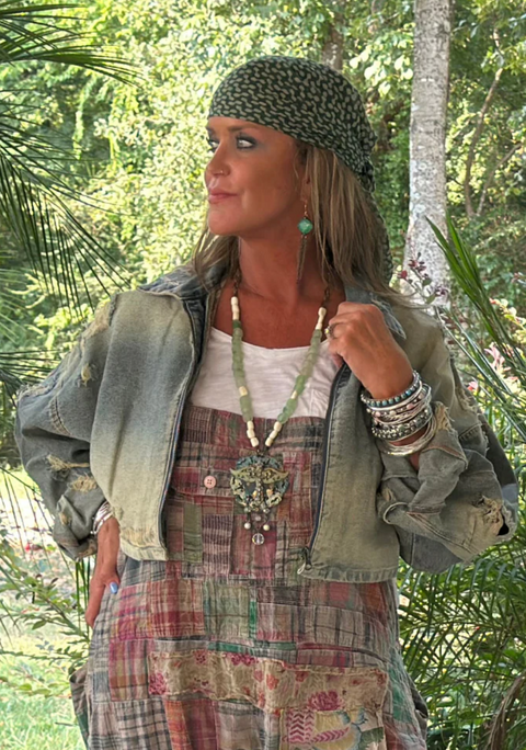 Uptown Crop Denim Jacket