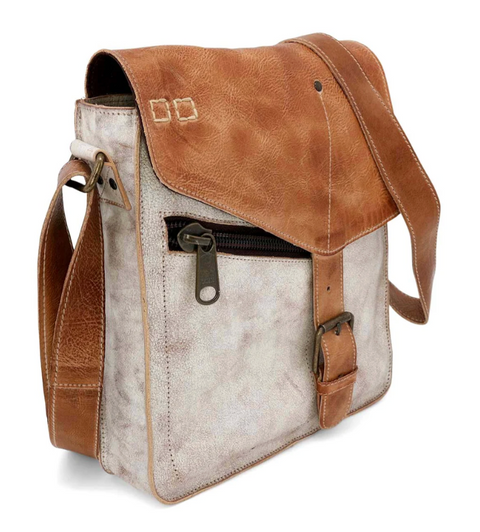 Venice Beach Crossbody Bag - Nectar Lux Tan Rustic