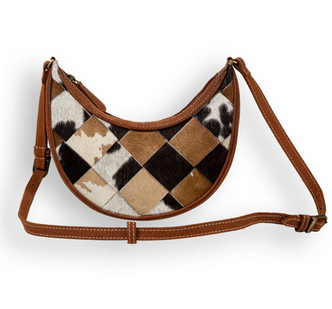 Pecos Rising Weave Pattern Swoop Bag