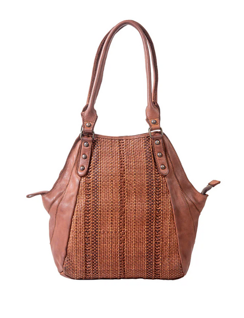 Homogeneous Leather & Hair On Bag