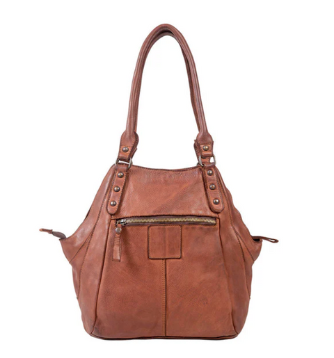 Homogeneous Leather & Hair On Bag