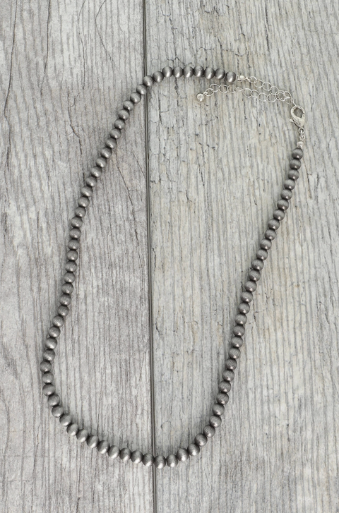 Western Navajo Pearl Necklace 18"