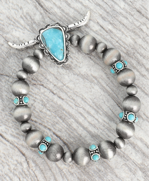 Longhorn Stretch Bracelet