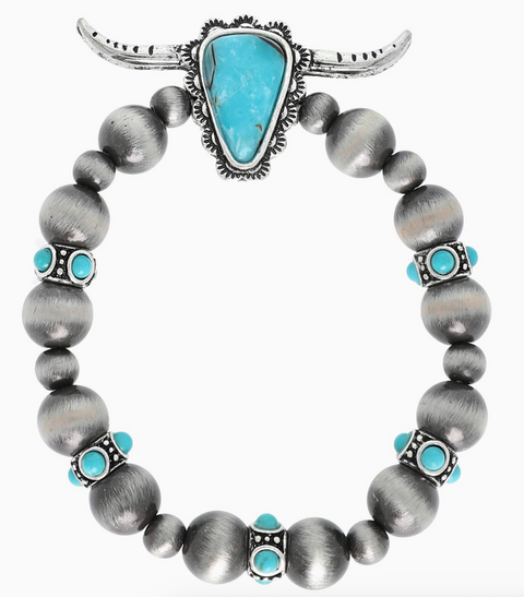 Longhorn Stretch Bracelet