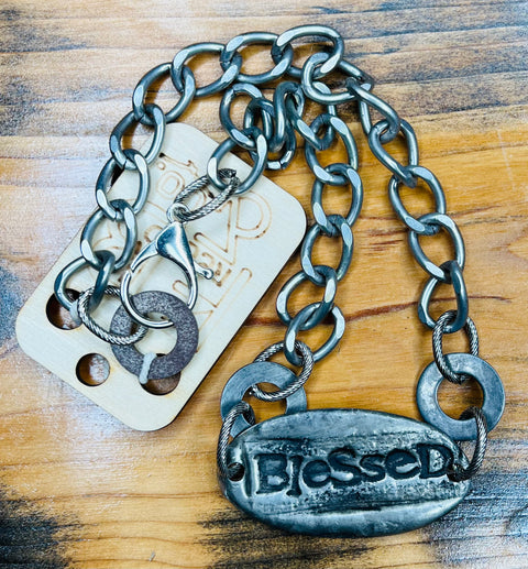 Blessed Chain Necklace - DIRT ROAD GYPSI
