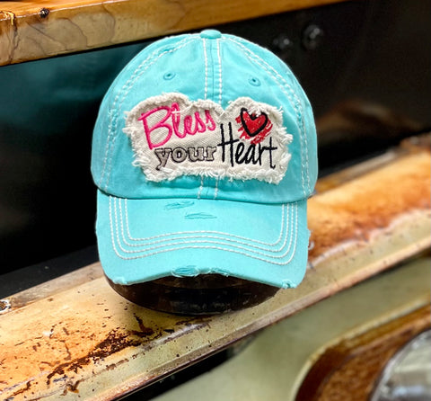 Bless Your Heart Hat - DIRT ROAD GYPSI