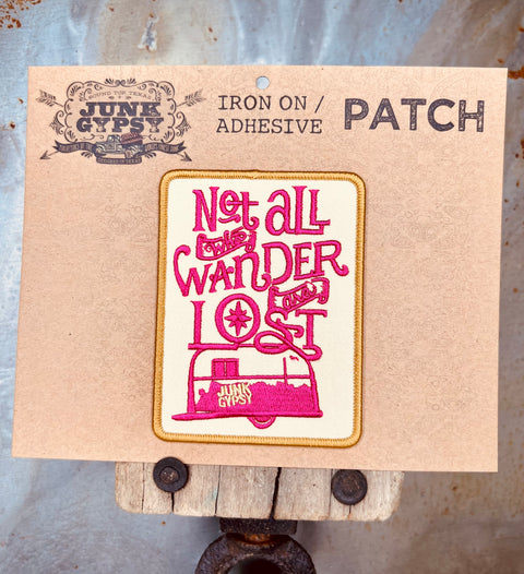 Not All Who Wander Patch - DIRT ROAD GYPSI
