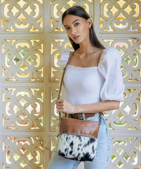 Engraved Crossbody Bag