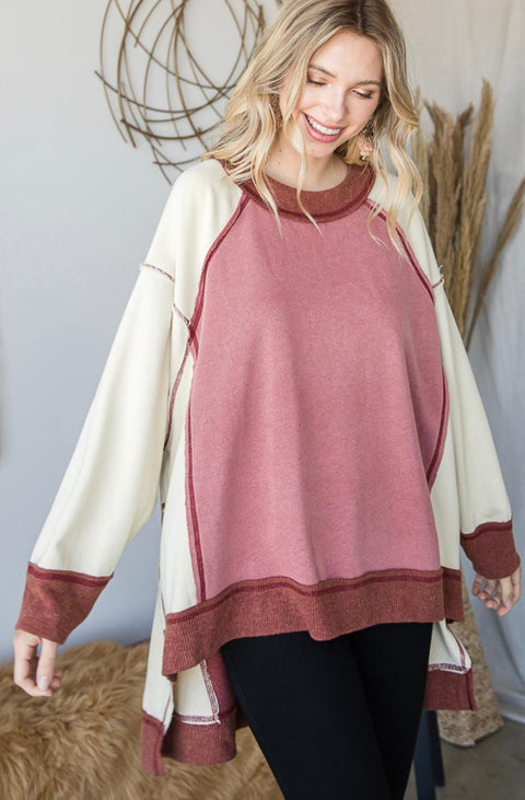 Boxy Sweater - DIRT ROAD GYPSI