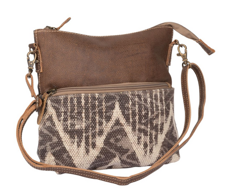 Coffee Canvas Small & Crossbody Bag